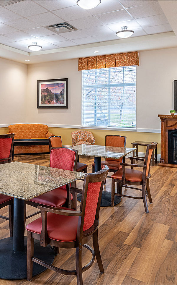 Senior Living Dining Room