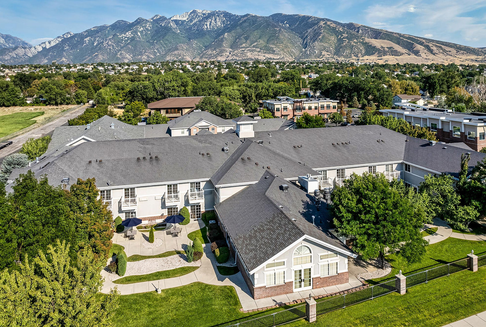 Mountain View and the Valencia Draper building.